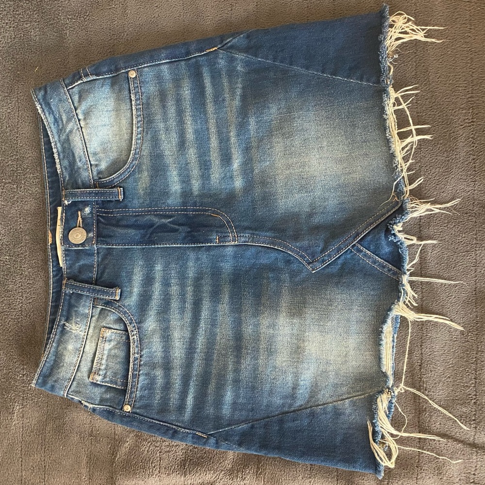 Denim skirt